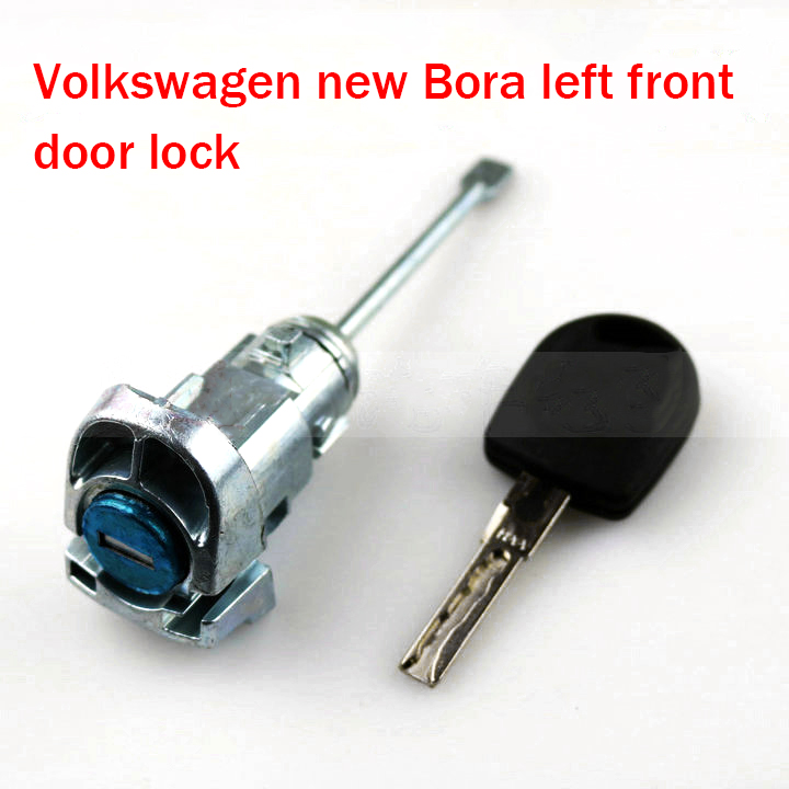 Volkswagen new Bora left front door lock New Bora main driver's door lock cylinder Central control door Bora car full car lock
