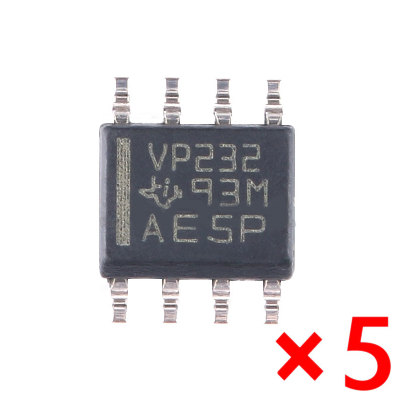 Original patch SN65HVD232DR SOIC-8 3.3V CAN transceiver chip - 5 Pieces