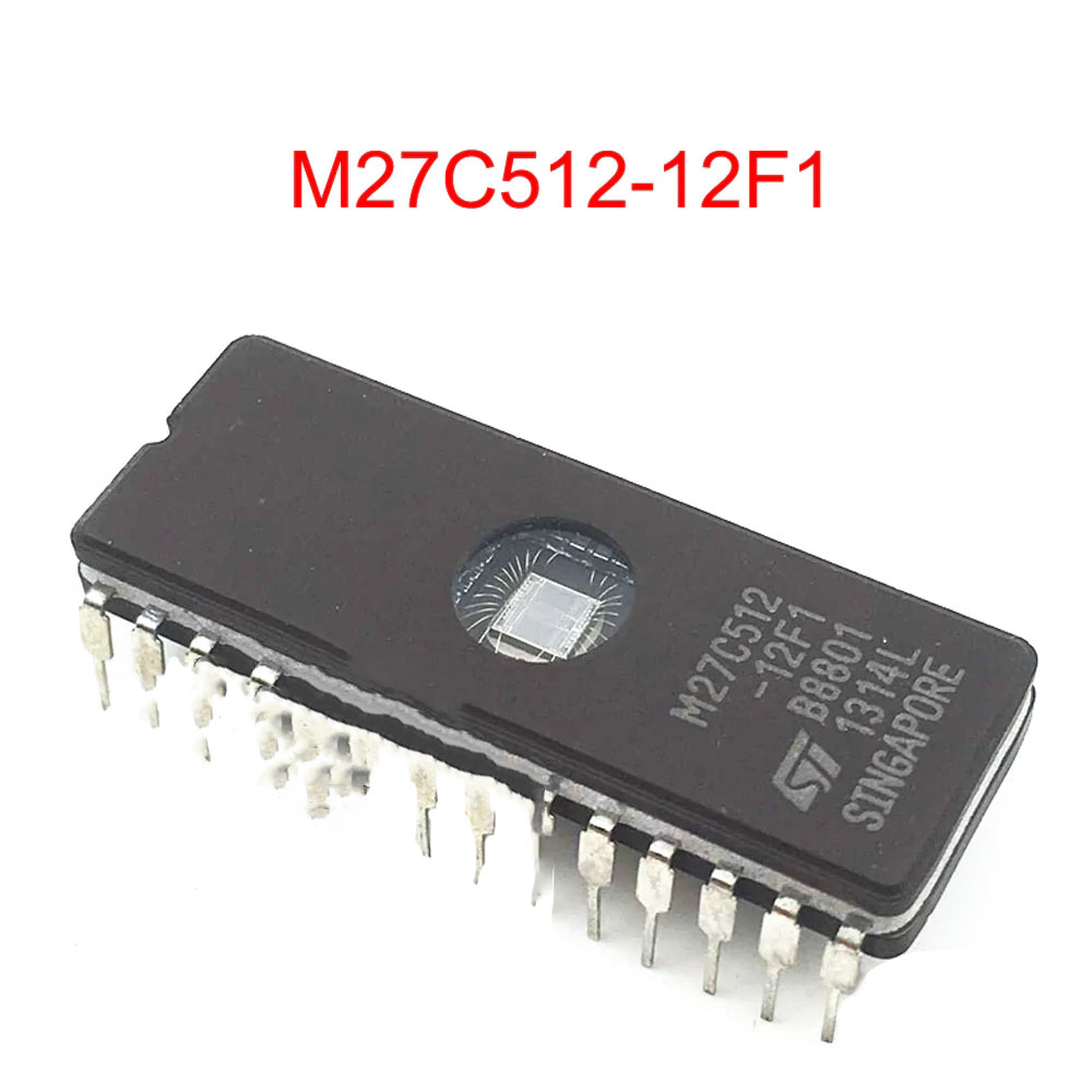 5pcs M27C512-12F1 Original New EEPROM Memory IC Chip component