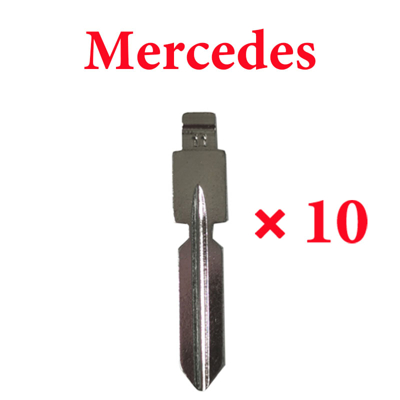 11#  HU39 Key Blade for Mercedes Benz  -  Pack of 10 