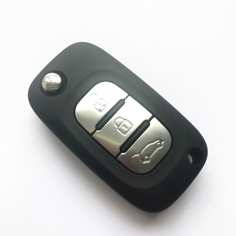 3 Buttons 434 MHz After-Market Flip Remote Key for Mercedes-Benz Smart Fortwo 453 Forfour 2015-2017
