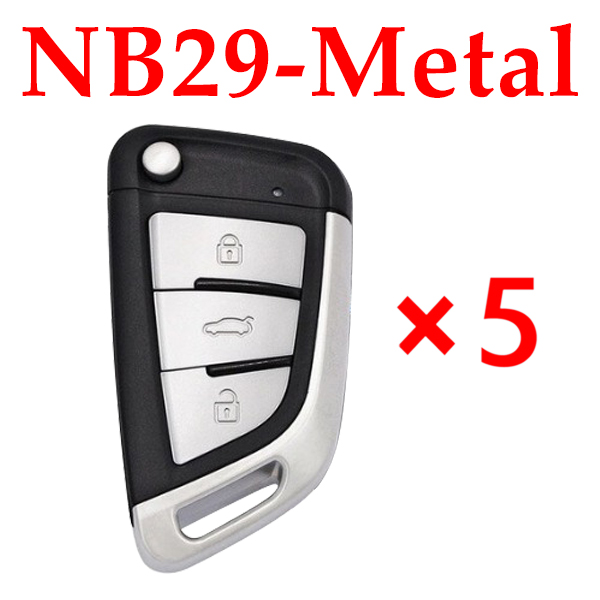 KEYDIY NB29 Metal KD Universal Remote Control - 5 pcs