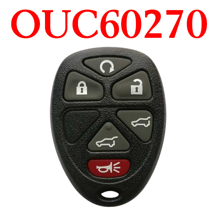  5+1 Buttons 315 MHz Remote Control for Chevrolet GMC Buick - OUC60270