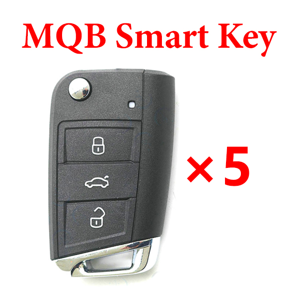 KYDZ VW MQB Universal Folding Smart Key  - Pack of 5