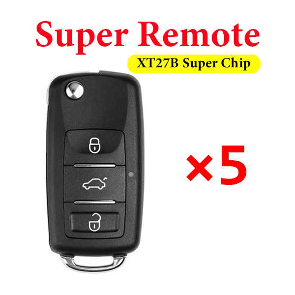 Xhorse XEB510EN B5 Type Super Remote with XT27B Super Chip - Pack of 5