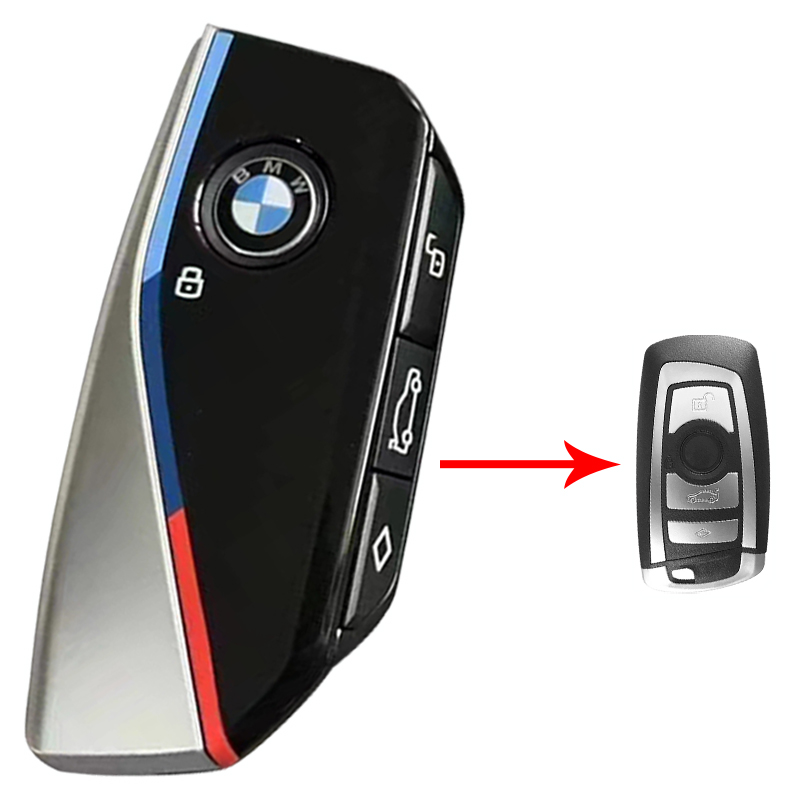 315 MHz Modified Smart Proximity Key for 2009 ~ 2016 BMW 3 5 7 / Siler Color