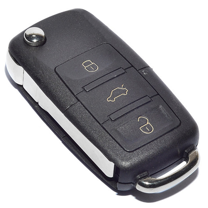 3 Buttons 434 MHz Flip Remote Key for VW Skoda Seat - 1K0 959 753N