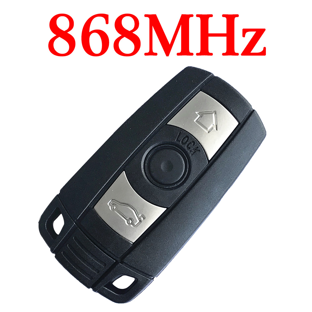 3 Buttons 868 MHz Remote Key for 2004 ~ 2011 BMW 3 / 5 Series 