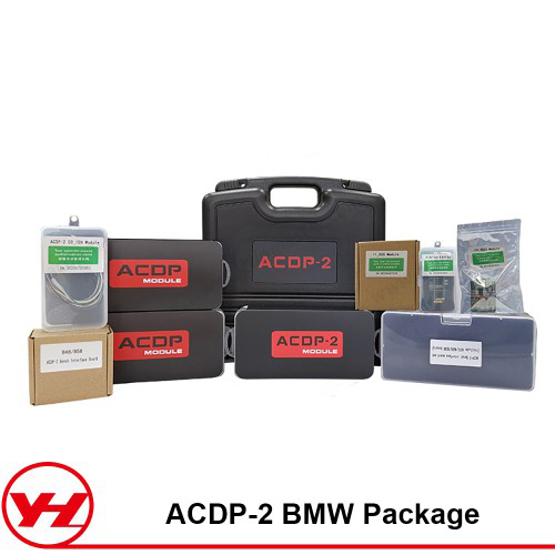 Yanhua ACDP 2 BMW Full Package with Module 1/2/3/4/7/8/11+ License for BMW Key Programming Cluster Correction with Extra Free Gifts