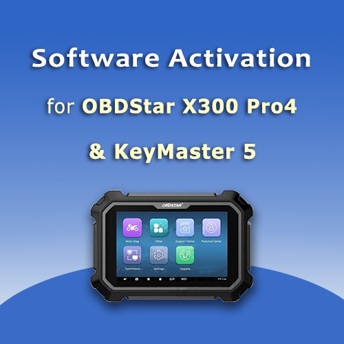 OBDStar X300 Pro4 & KeyMaster 5 Full Option Activation