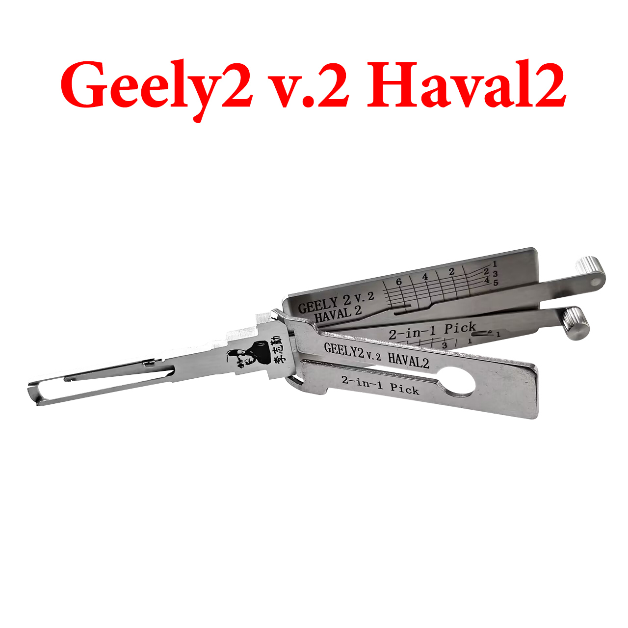 Original Lishi Geely2 V. 2 Haval2 2-in-1 Decoder and Pick for Geely , HAVAL