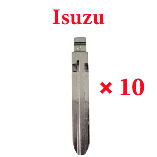 #69 TOY43R Key Blade for Hummer Isuzu - Pack of 10