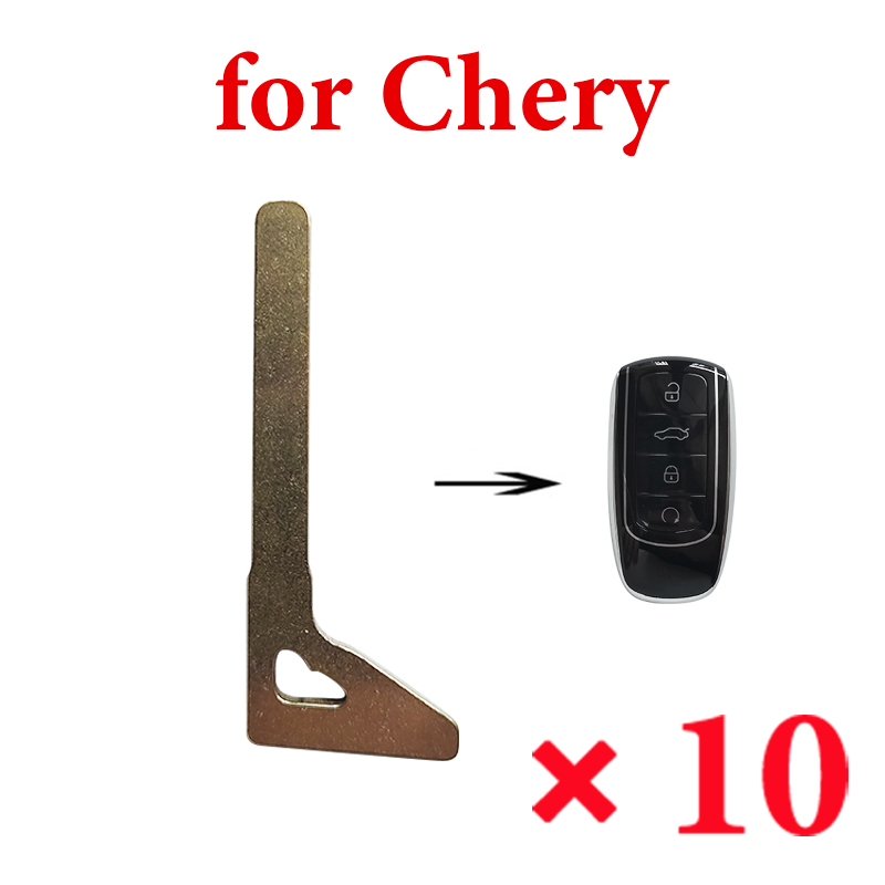 Smart Key Blade for Chery - Pack of 10
