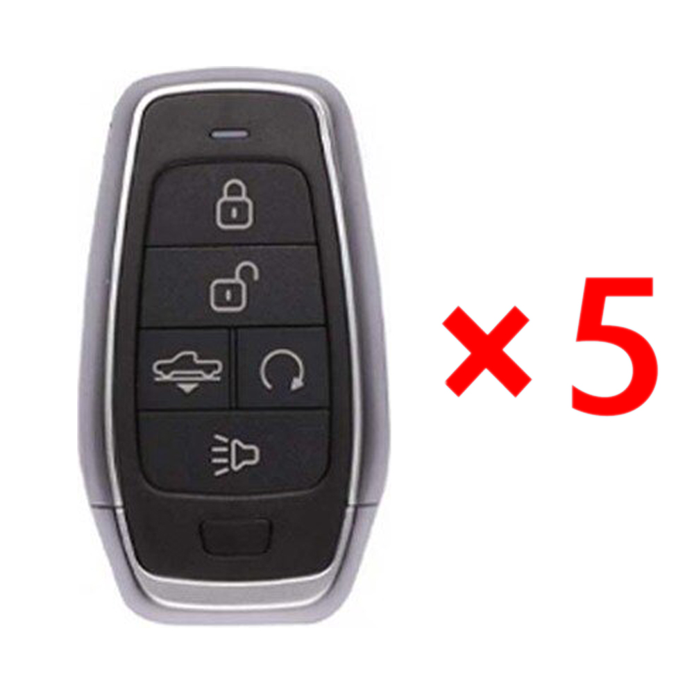 Autel  IKEYAT005AL Universal Smart Remote Key 5 Buttons - Pack of 5