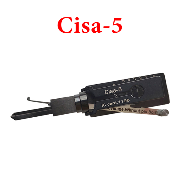 2 In 1 CISA-5 bead Key Reader Auto Locksmith Tools
