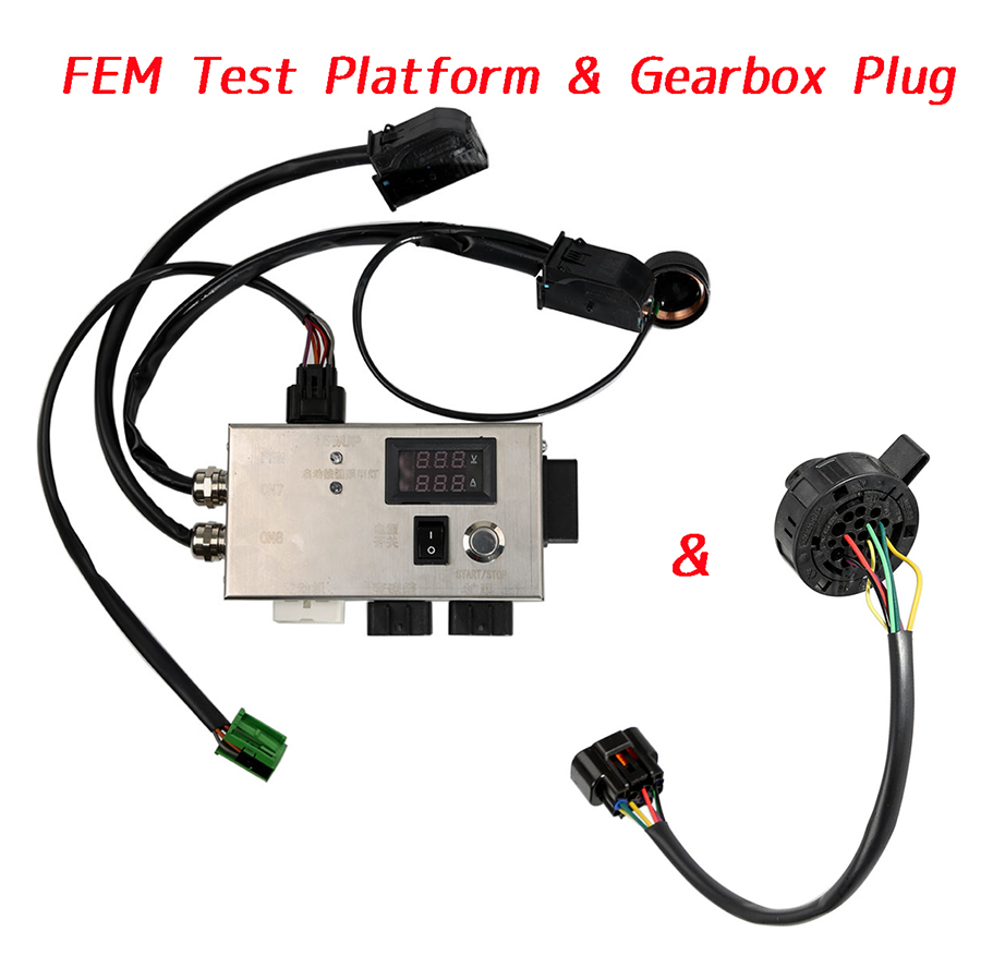 BMW FEM / BDC BMW F20 F30 F35 X5 X6 I3 Test Platform with Gearbox Plug