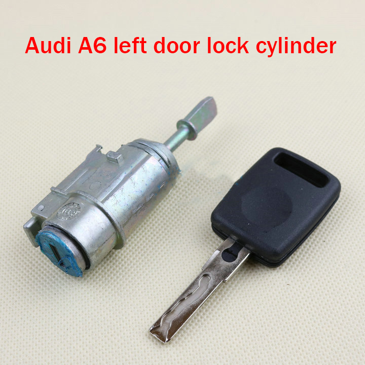 Audi A6 left door lock cylinder car full car lock Audi A6 central control driving door lock replacement lock cylinder
