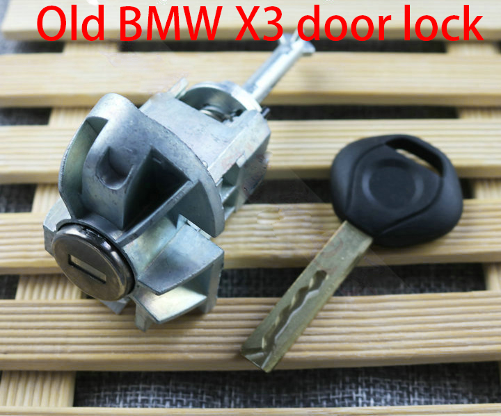 Old BMW X3 door lock BMW lock cylinder BMW left front door lock Old BMW central control driver's door lock