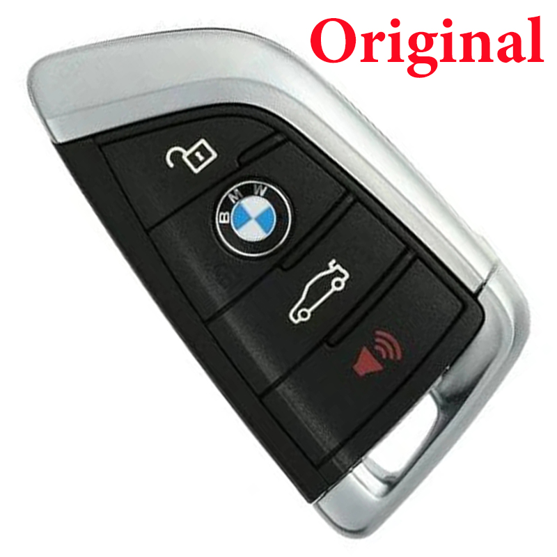 BMW G30 M SPORT, G31, X5, Etc. 4 Button Remote Smart Key Fob - ID21A  (Tested)