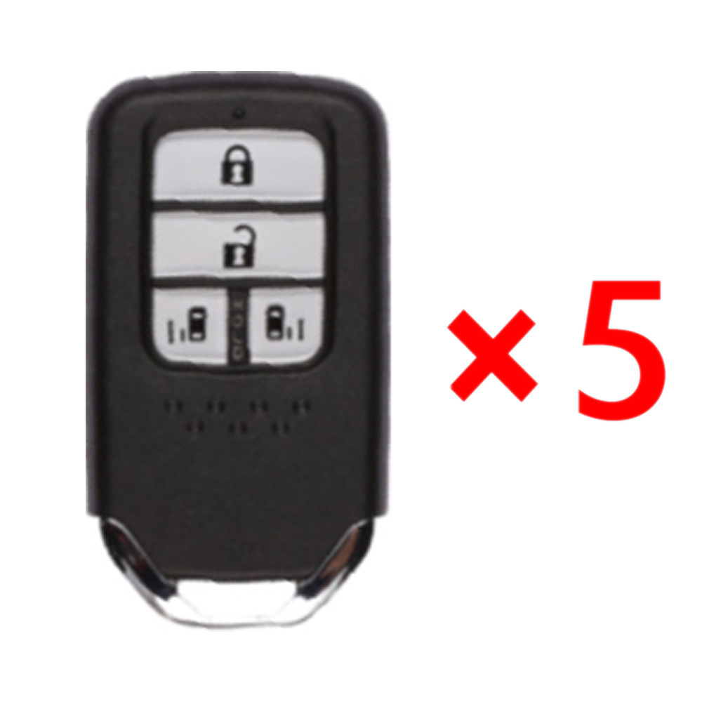 Autel IKEYHD004BL  Universal Smart Remote Key 4 Buttons Honda Type - Pack of 5