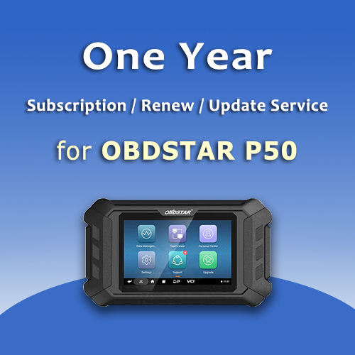 OBDSTAR P50 Annual Subscription