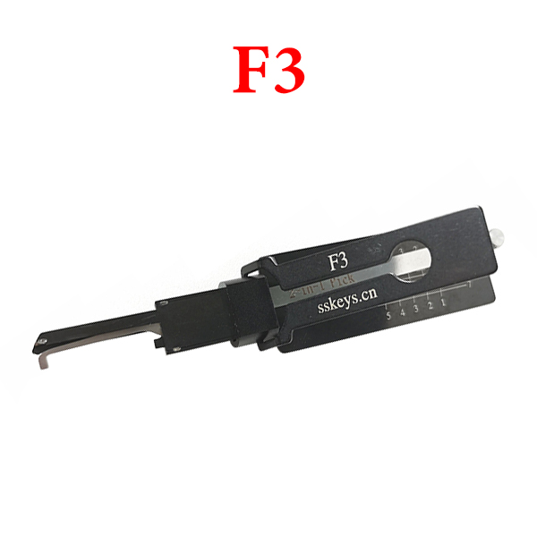 F3 Locksmith Tool 2 in1 Pick and Decode for F3 Locks