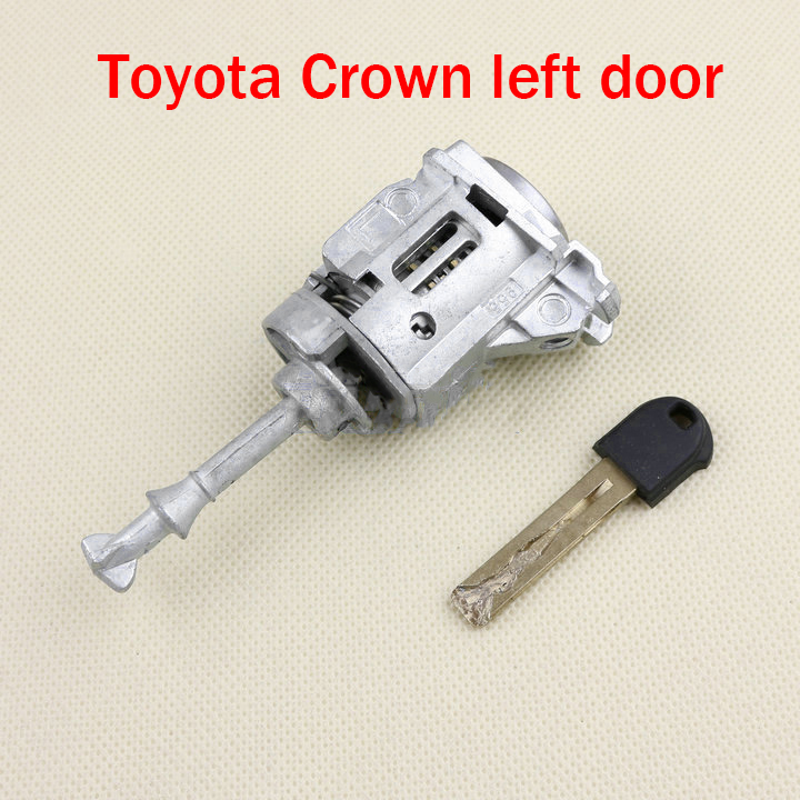 Toyota Crown left door lock Crown owner driver's door lock cylinder Crown inner milling four-track practice car lock
