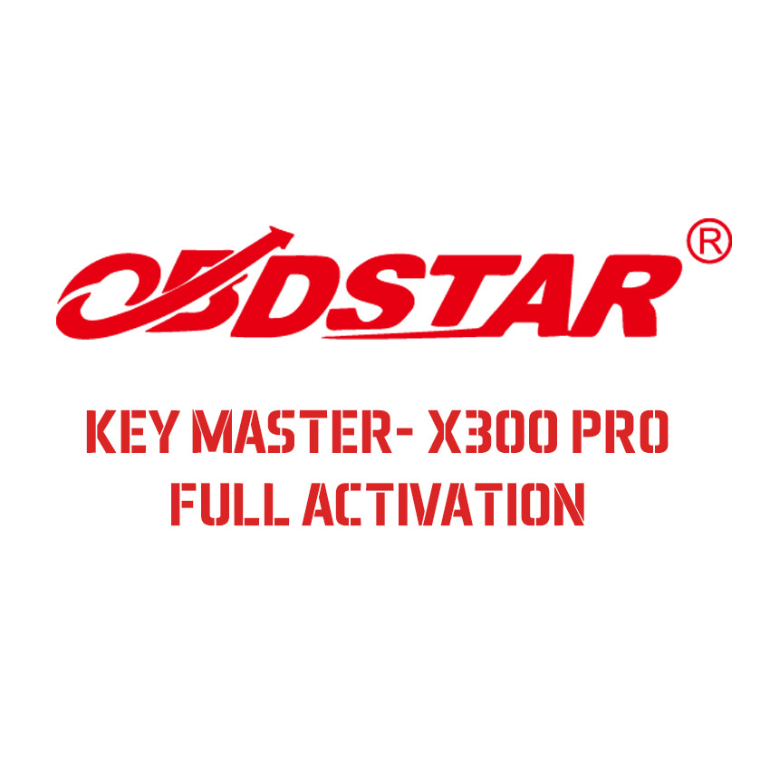 Key Master-X300 Pro Full Option Activation