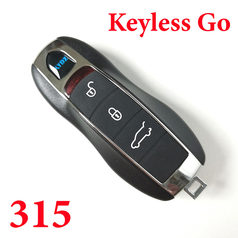 3 Buttons 315 MHz Smart Proximity Key for Porsche ID49 - Top Quality Using KYDZ PCB