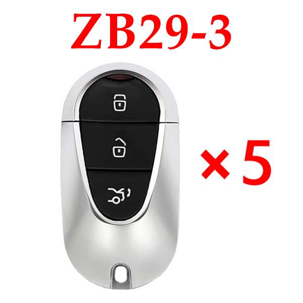 Universal ZB29-3 KD KeyDIY Universal Smart Key - Pack of 5