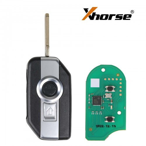 Xhorse XSBM90GL XM38 BMW Motorcycle Smart Key with 8A Chip 3 Buttons Shell
