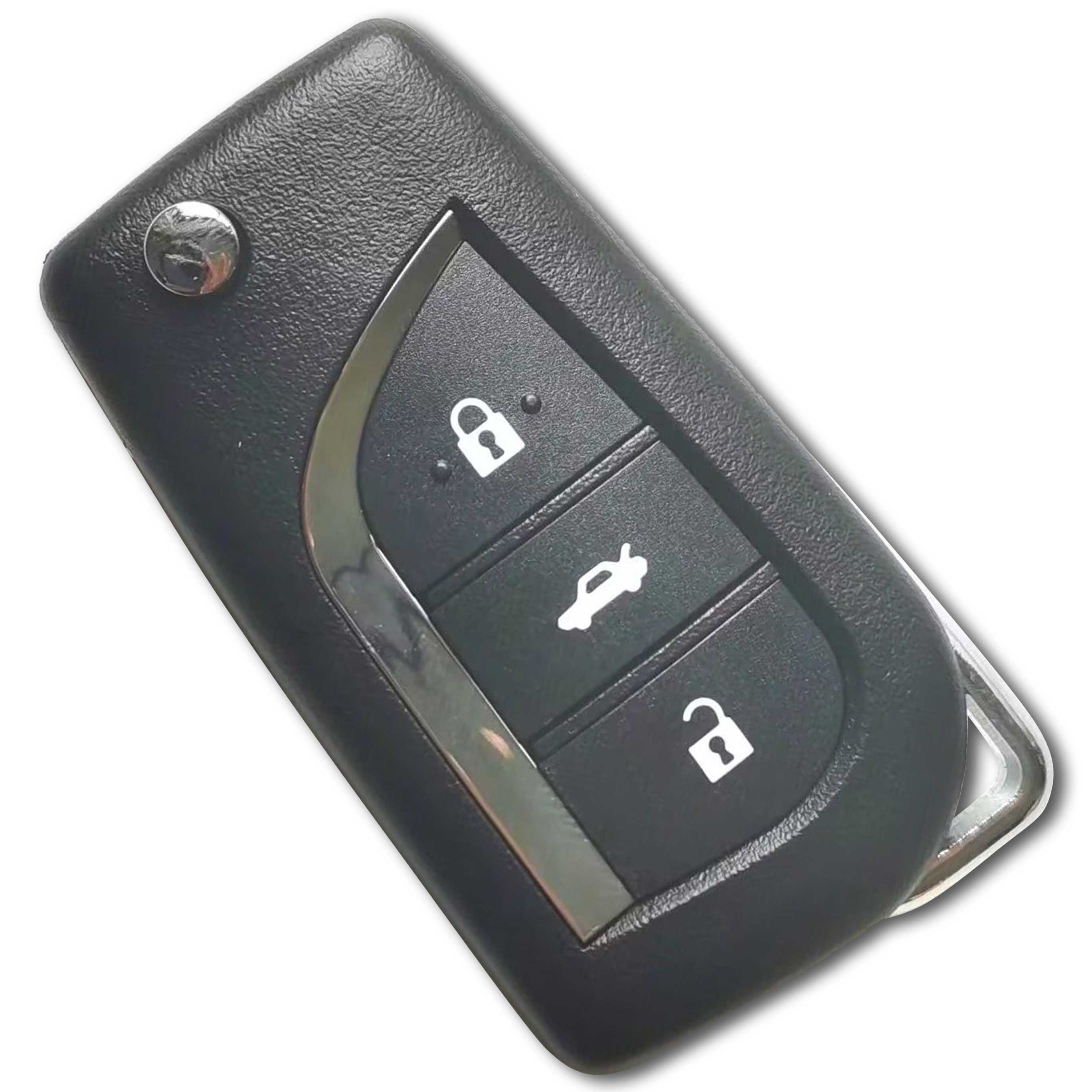 433 Flip Key for Toyota Corolla Auris / A03TAA / H Chip / Long VA2 Blade