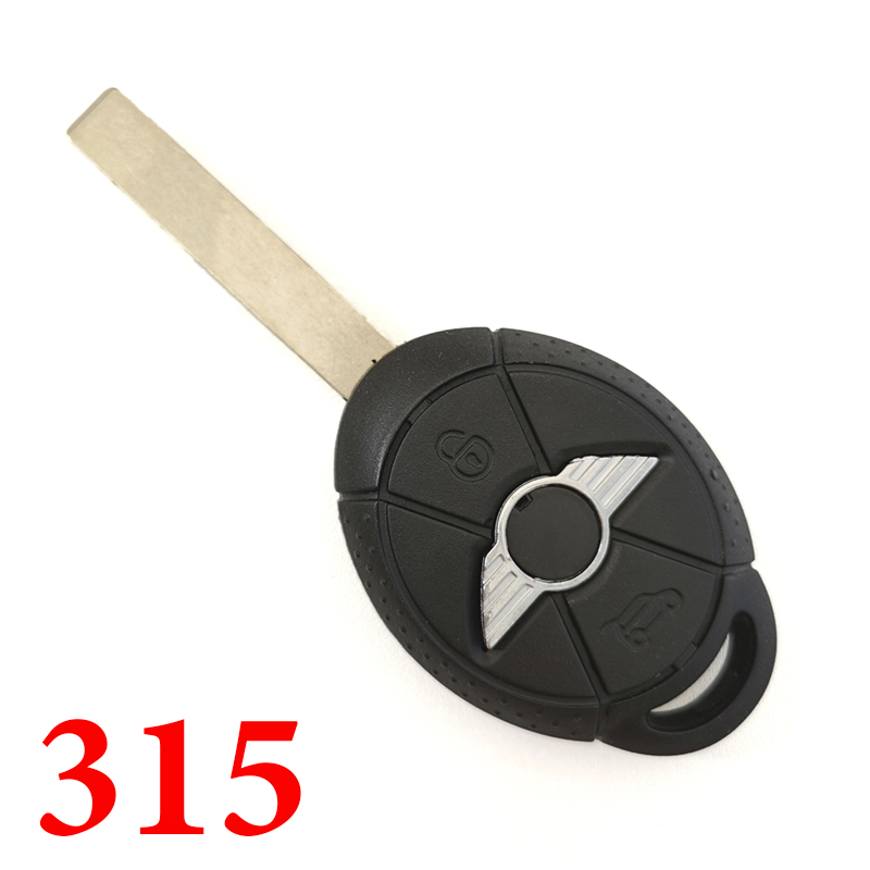 3 Buttons 315 MHz Remote Key for BMW MINI EWS - Without Chip