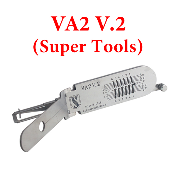 Super Tools Auto Decoder and Pick Tools VA2 Locksmith Tool for Peugeot 307