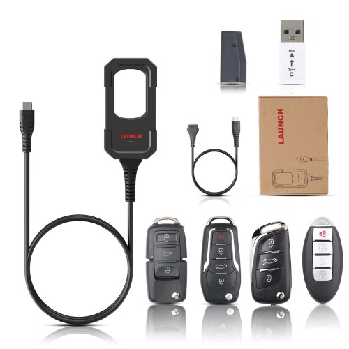 Launch X431 Remote Key Maker with Super Chip and 4 Sets of Smart Keys