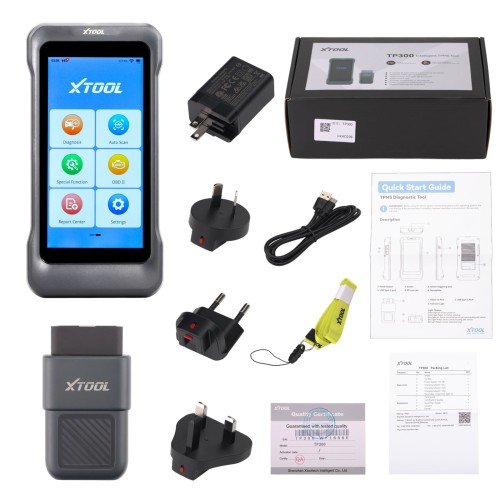 XTOOL TP300 TPMS Programming Tool With OBD2 Diagnostics Sensor Activation & Relearn TS100 Programming and 8 Special Functions