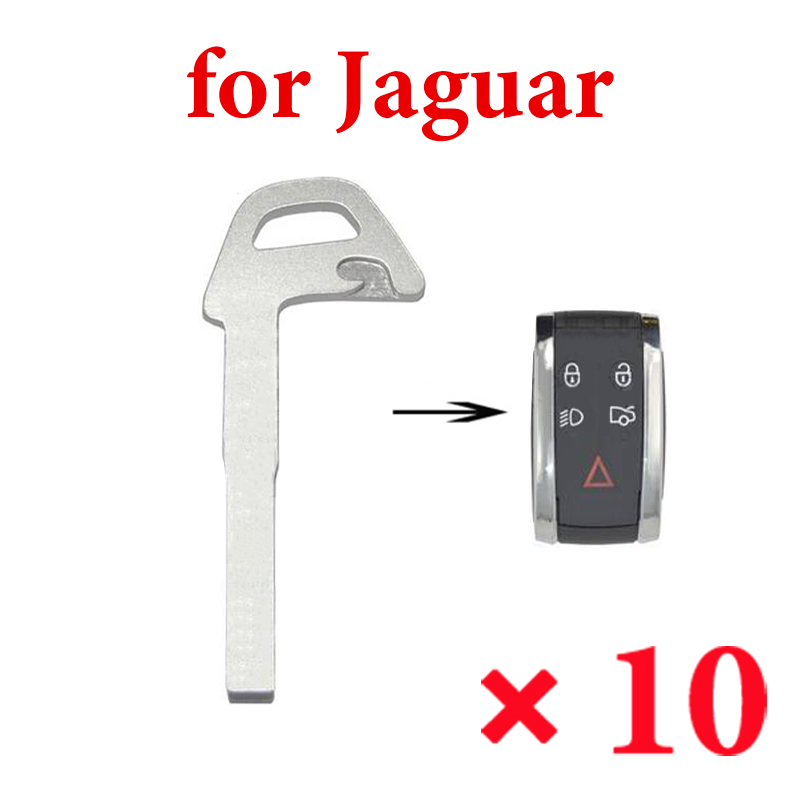 Smart Emergency Key Blade for Jaguar - Pack of 10