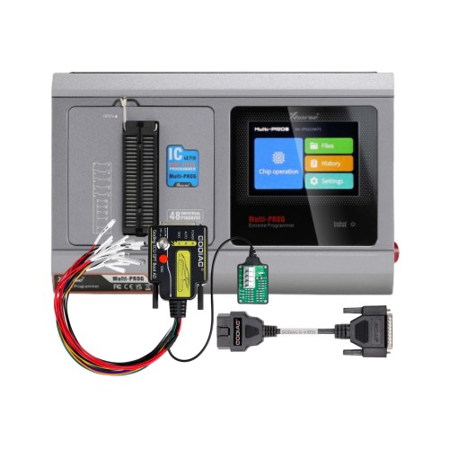 [Ship from US/EU] Xhorse Multi-PROG Multi Prog ECU TCU Programmer With GODIAG ECU GPT Boot AD and G-V ECU Cable For Read and write VAG Gearbox