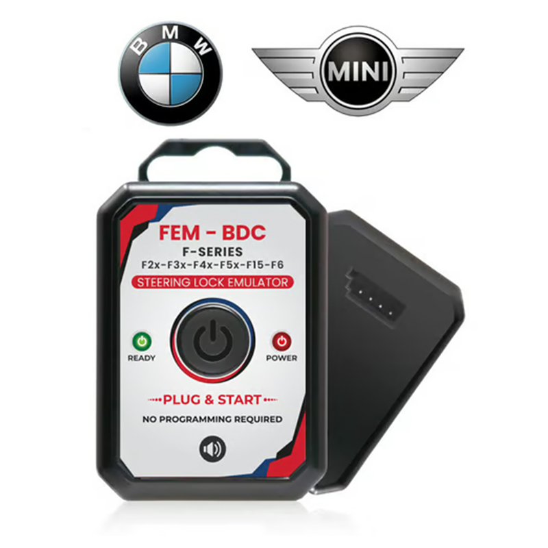 BMW Mini Cooper F-SERIES FEM / BDC F2x, F3x / FEM, · F15, F16, F4x, F5x BDC Steering Lock Emulator