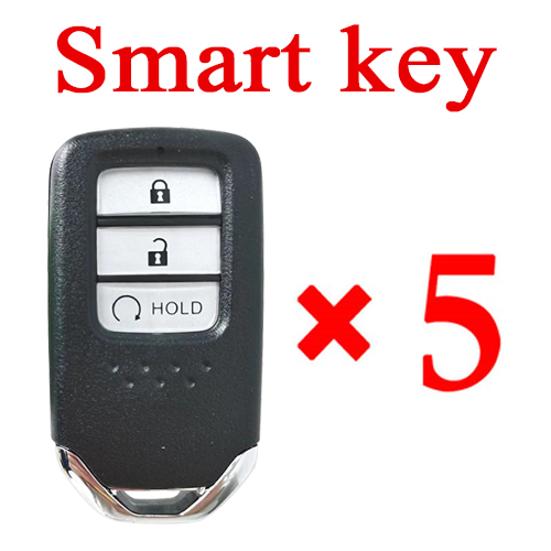 Xhorse Universal Smart Key for Honda Crosstour Ridgeline / XZBT41EN / with Shell  / Pack of 5