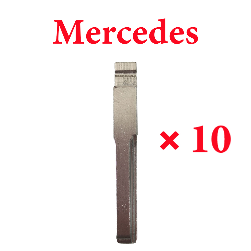 HU64 #20 Key Blade for Mercedes Benz - Pack of 10