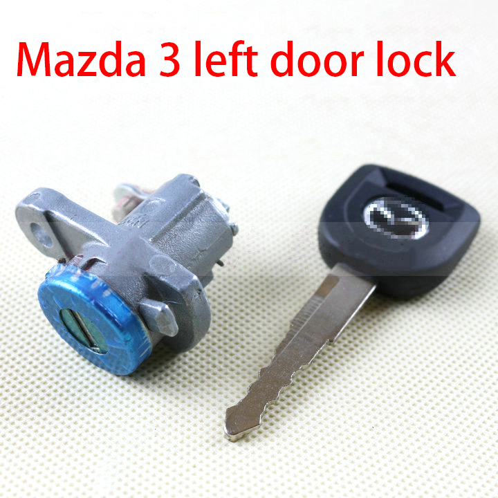 Mazda 3 left door lock car left door main driver central control door lock cylinder universal old Ma 6 car lock cylinder
