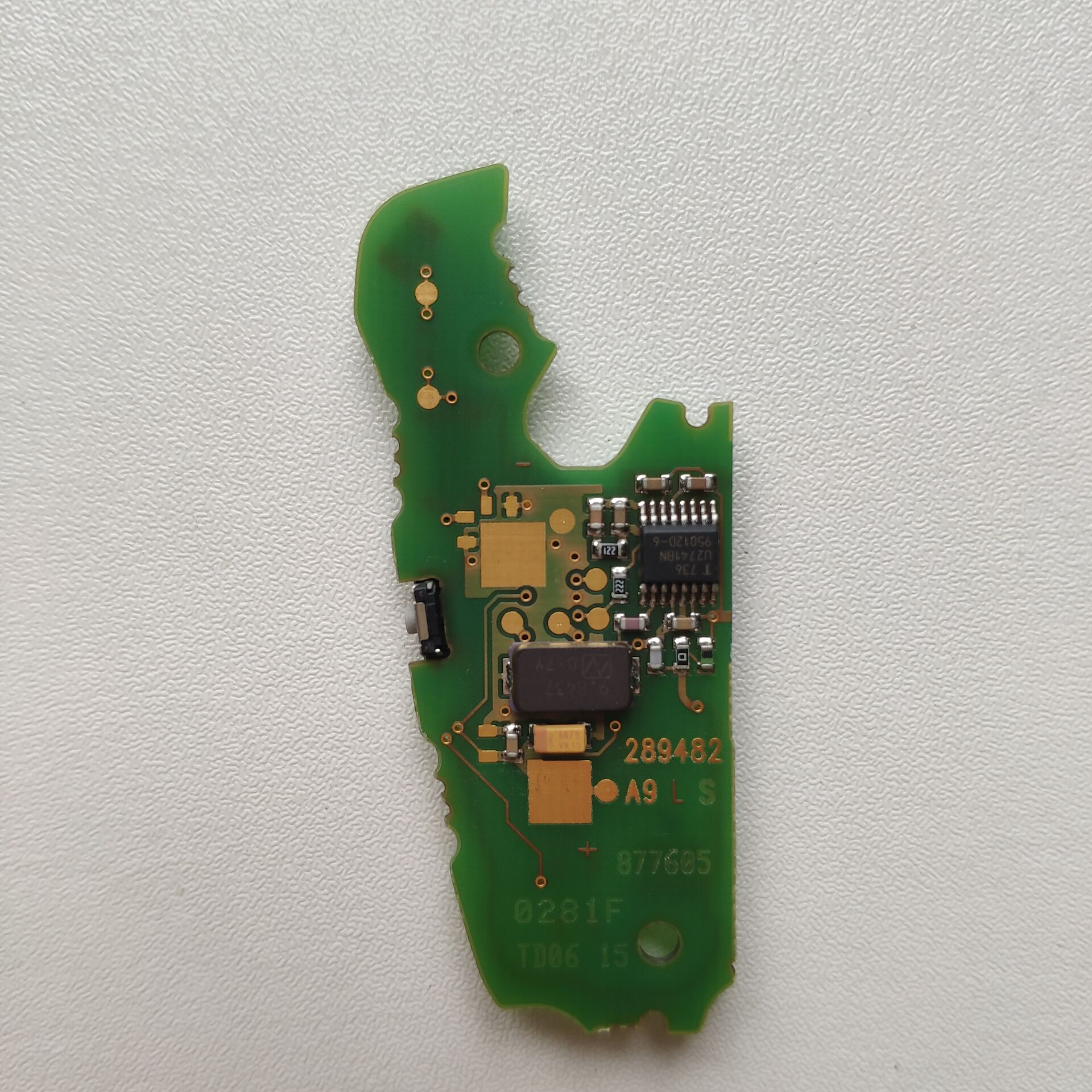 3 Buttons 315 MHz Original PCB Board for Audi A4 with 48 Chip 