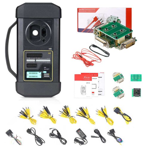 [Ship from US/EU] Launch GIII X-Prog 3 Advanced Immobilizer & Key Programmer Plus MCU3 Adapter Work on Mercedes Benz All Keys Lost BMW BDC2 Add Key and ECU TCU Reading