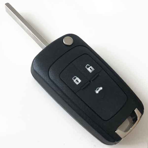 3 Buttons 434 MHz Flip Remote Key For Vauxhall Astra J Nsignia - 5WK50079 