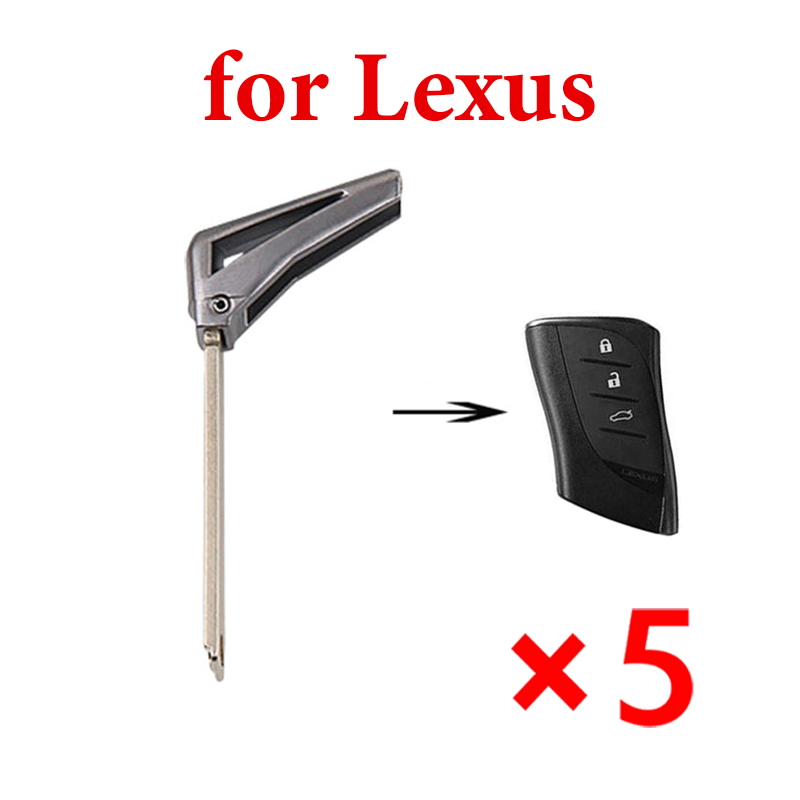 Emergency Key for Lexus - Pack of 5
