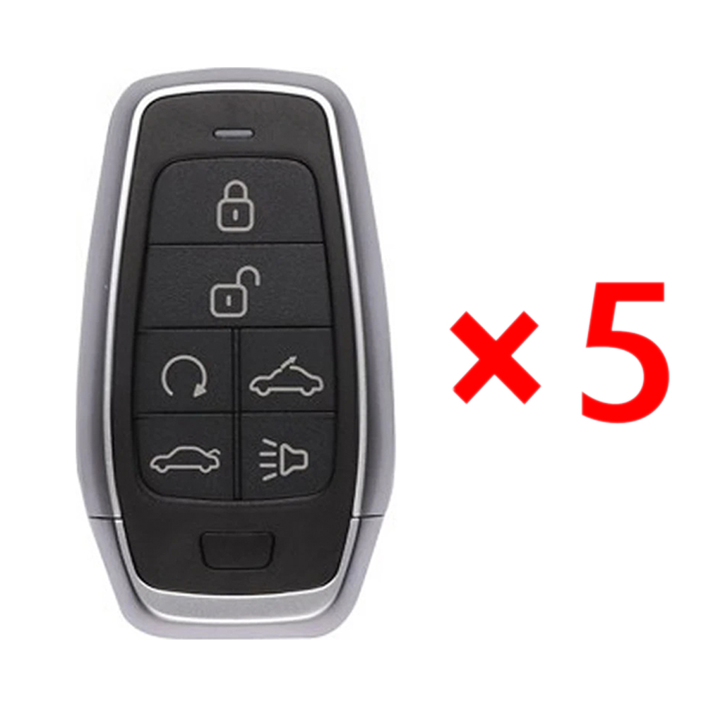 Autel  IKEYAT006CL  Universal Smart Remote Key 6 Buttons - Pack of 5