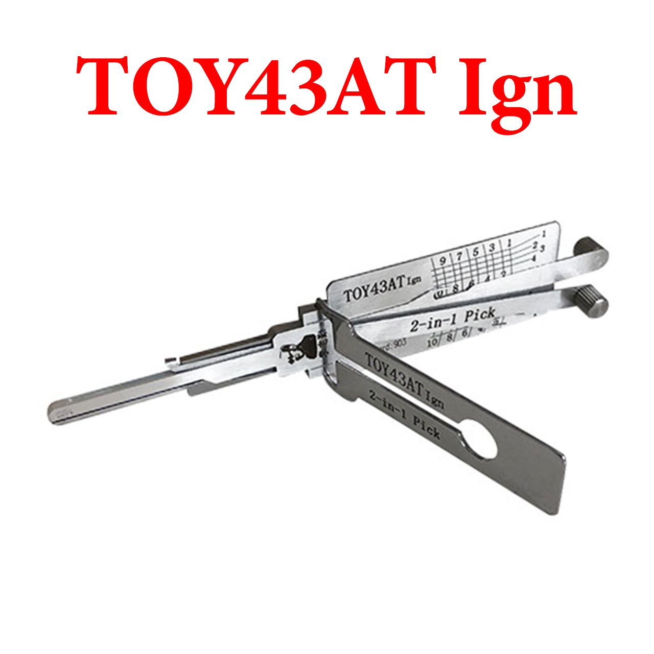 Original LISHI TOY43AT Ign Auto Pick and Decoder for Old Toyota