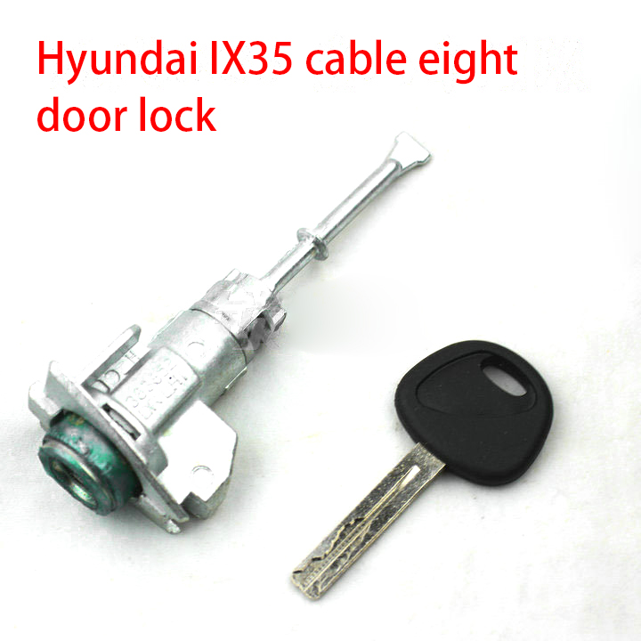 Hyundai IX35 famous Tusonata eight generations Shengdalang dynamic cable nine IX25 car lock inner milling four track door lock
