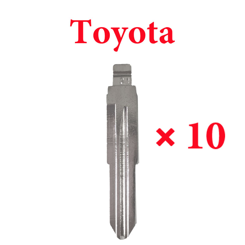 #21 TOY41R Key Blade for Toyota  -  Pack of 10 